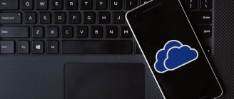 téléphone android avec icône de sauvegarde de données